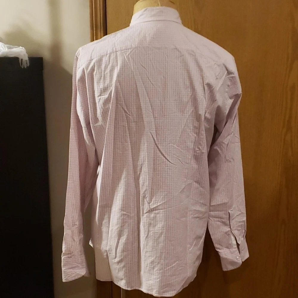 J. Crew red white blue checkered button down